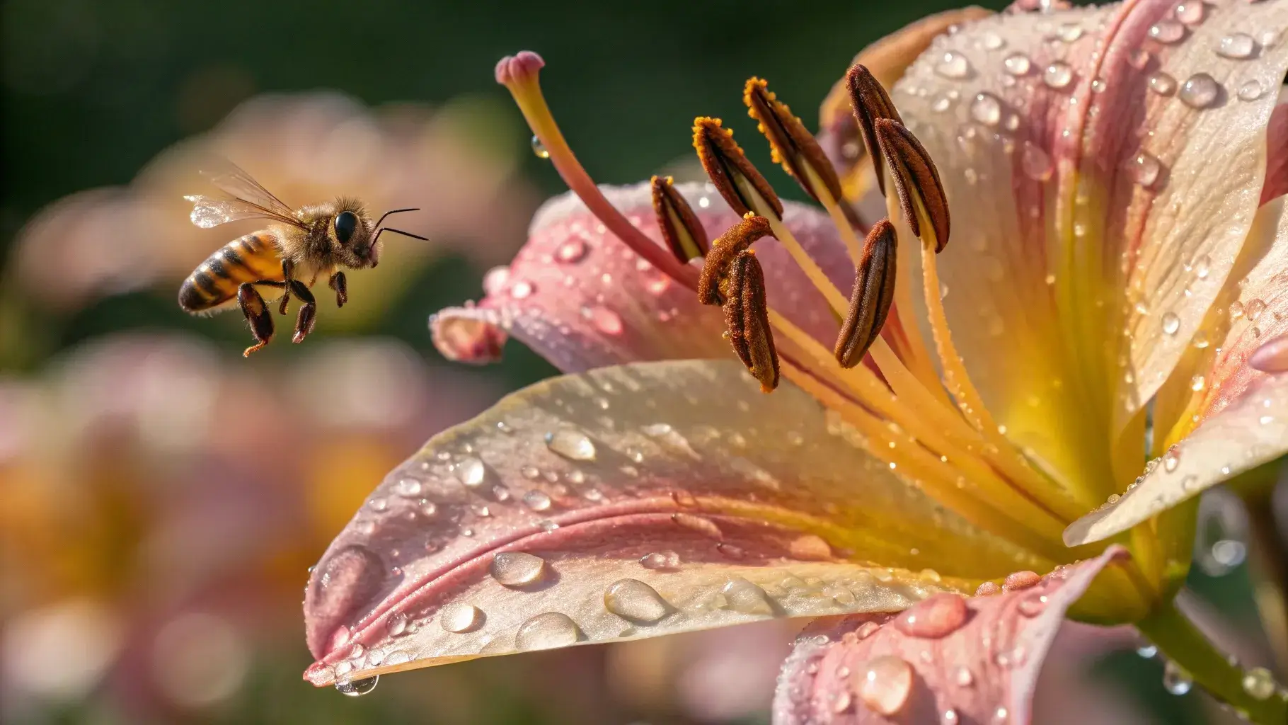 Essential oils attracting pollinators for reproduction