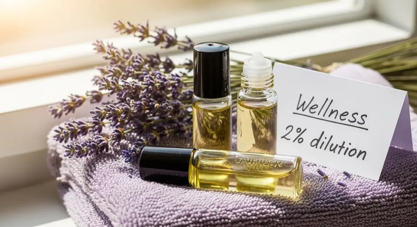 Diluted lavender oil retains its benefits