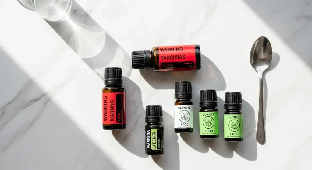 Edible essential oils safety guide
