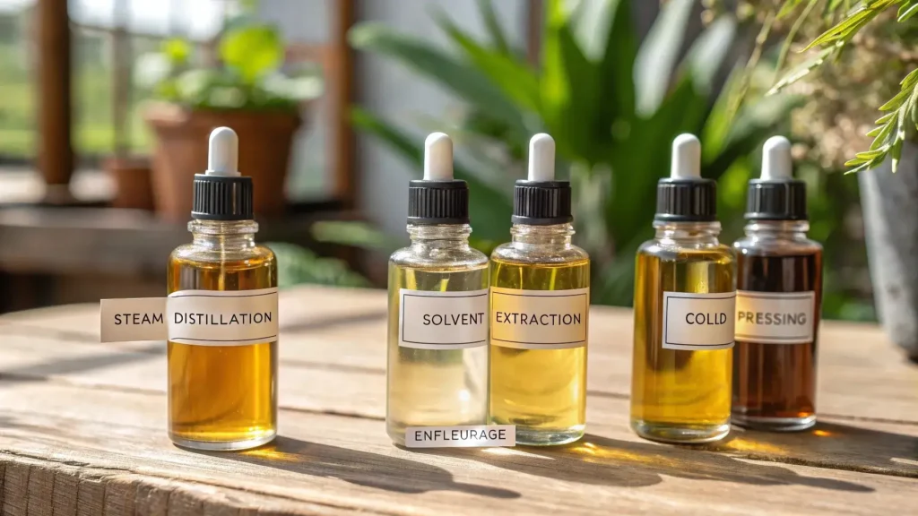 Essential oil extraction methods