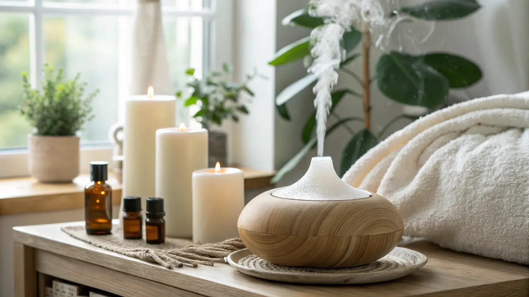 Essential oils used in aromatherapy