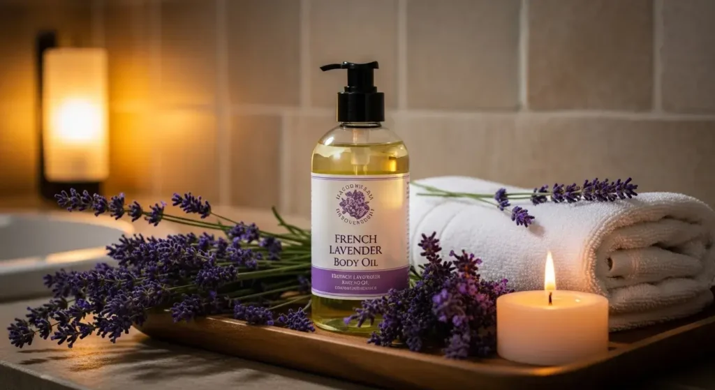 French lavender body oil benefits
