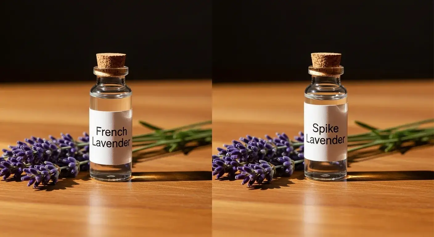 Comparison of French and spike lavender oils