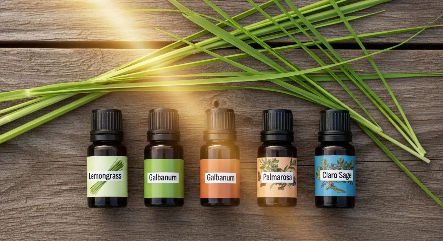 Fresh grass essential oils guide