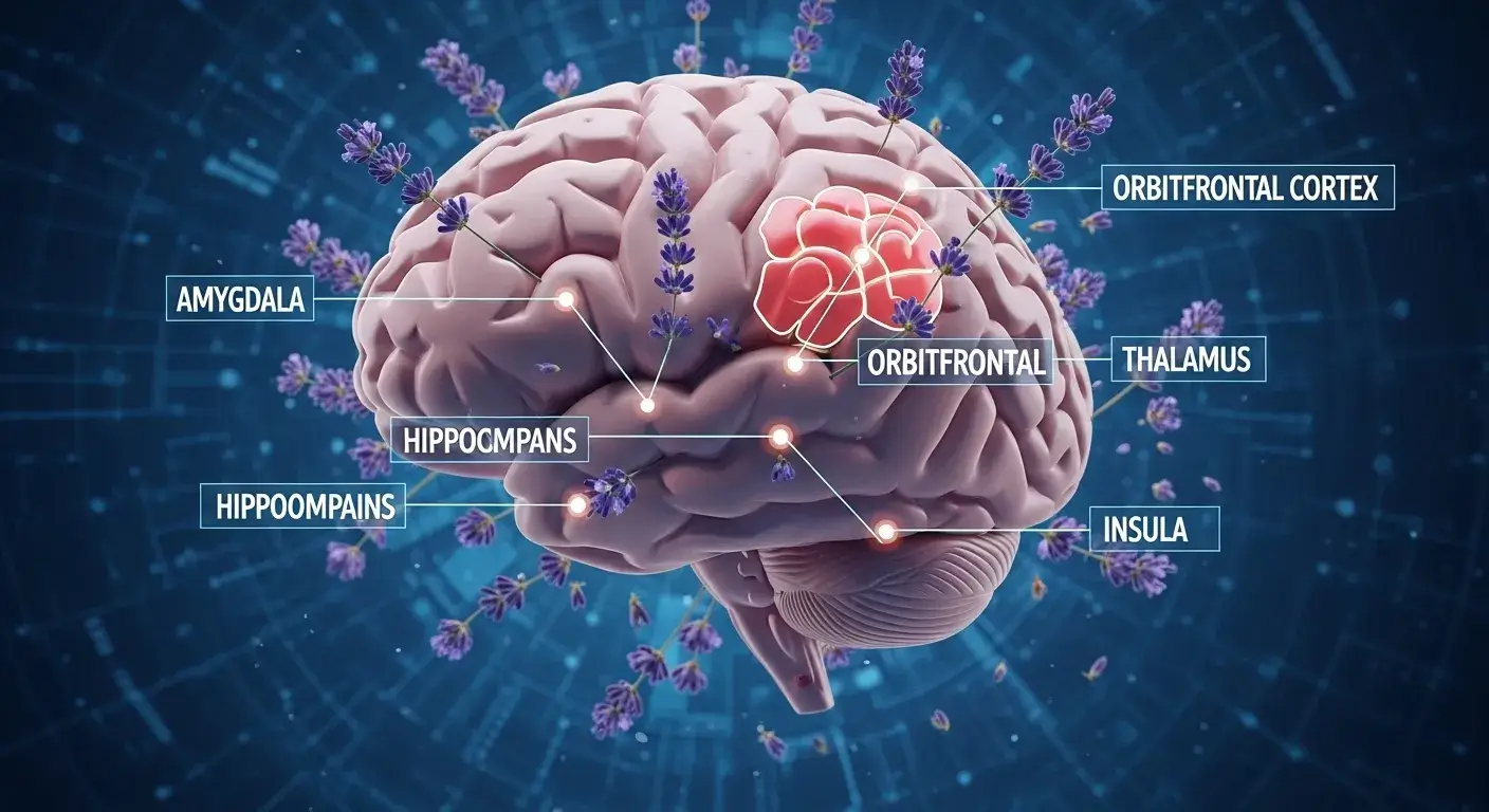 Lavender aroma boosts calming brain waves