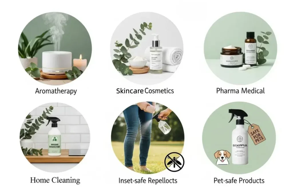 Applications of eucalyptus oil