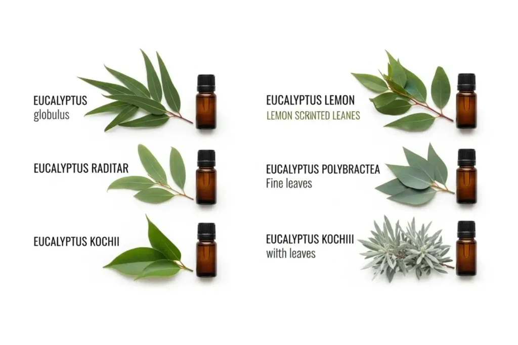 Eucalyptus oil types