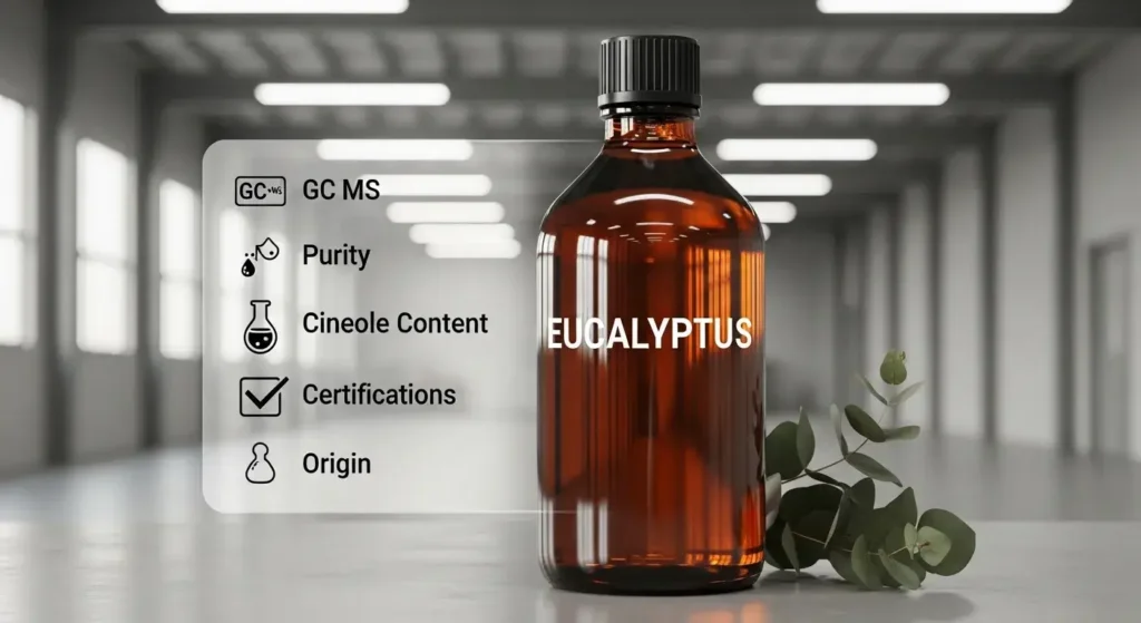 Bulk eucalyptus oil quality checklist