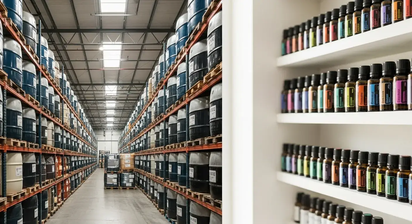 Bulk vs retail Side-by-side bulk vs retail visual