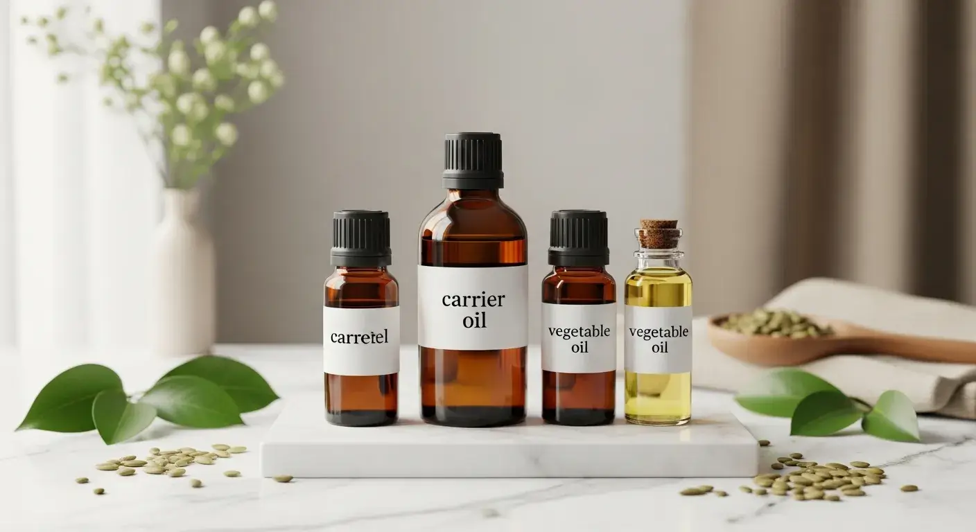 Carrier vegetable oil comparison