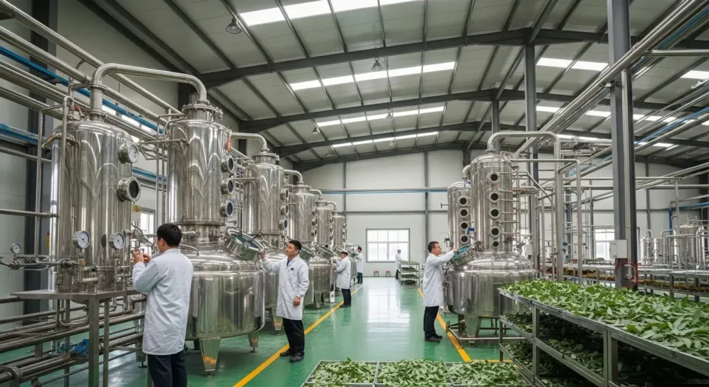 China eucalyptus oil factory