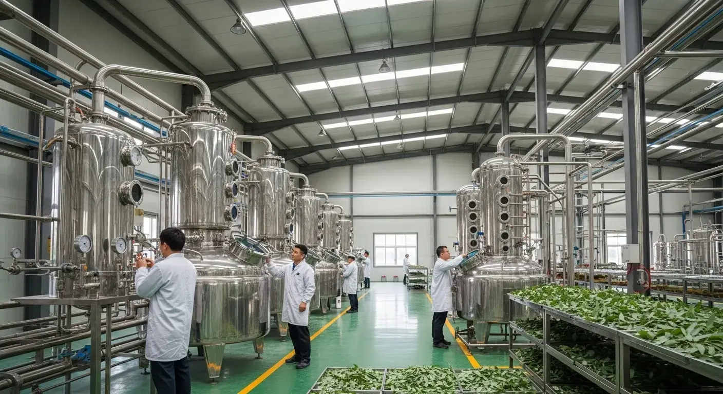 China eucalyptus oil factory