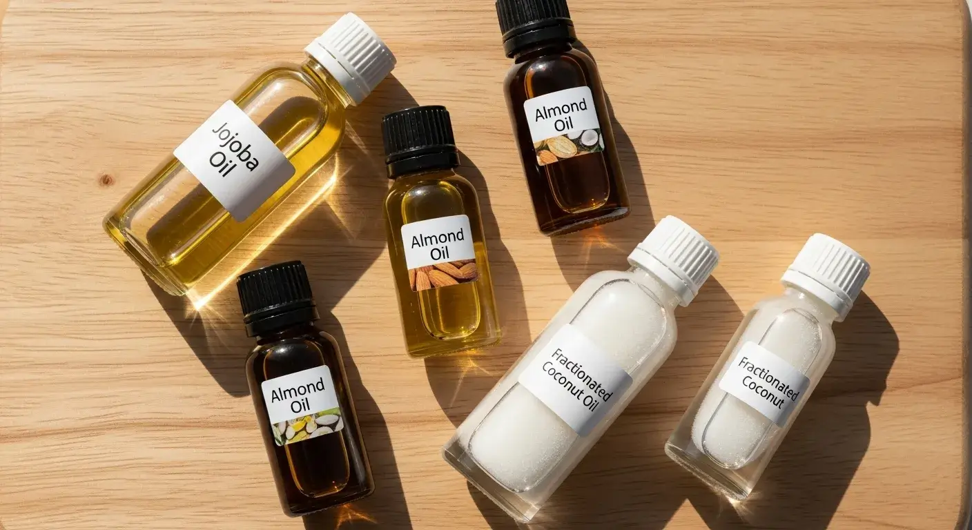 Dilution Guide Oils Carrier oils with dilution guide chart