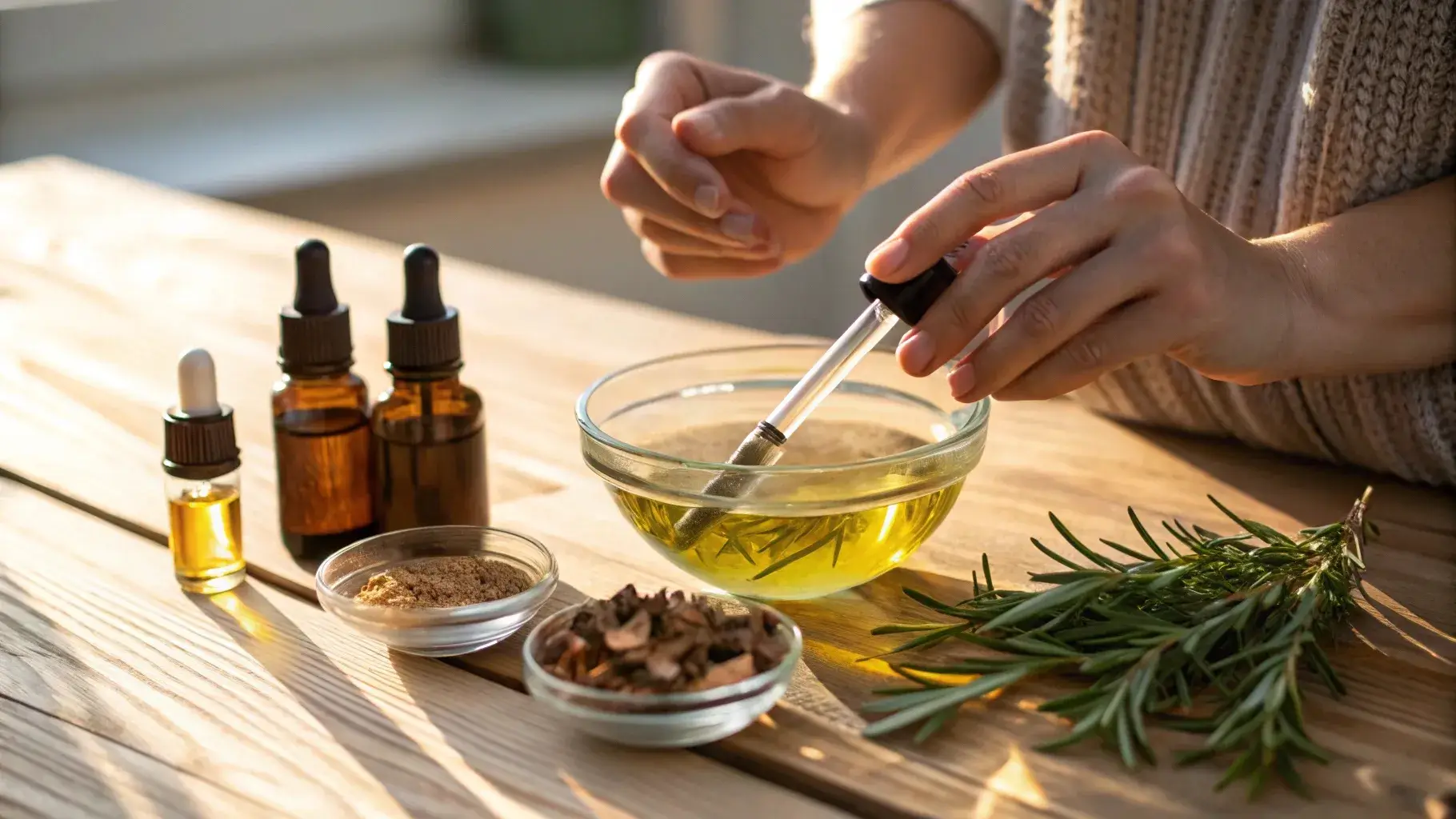 DIY blending essential oil recipe