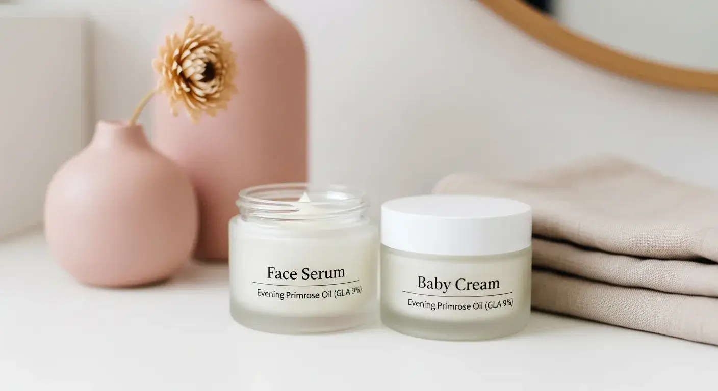 EPO in face serum and baby cream
