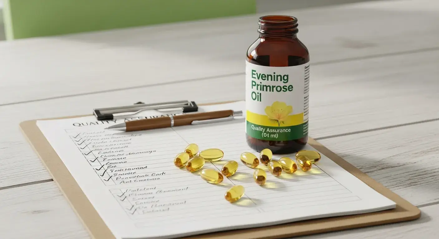 Quality checklist and EPO bottle