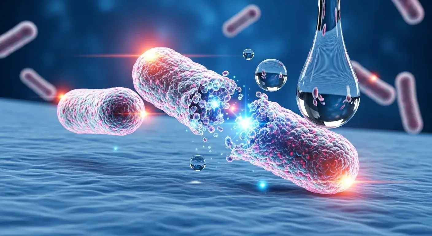 Eucalyptus kills bacteria Eucalyptus oil attacking bacteria cells