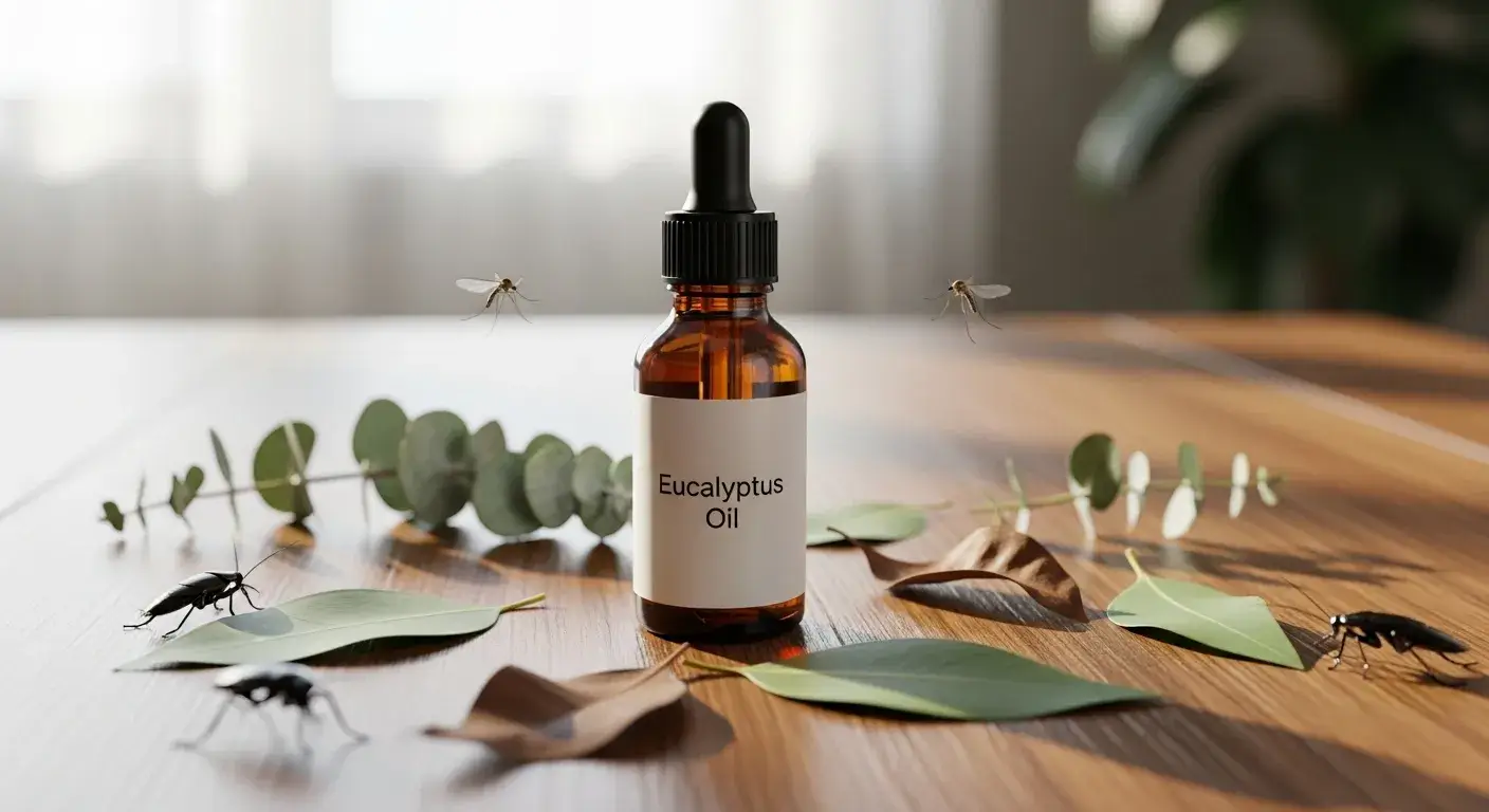 Eucalyptus oil natural pest control