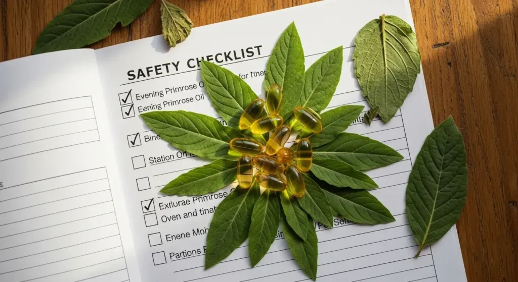Evening primrose oil safety guide