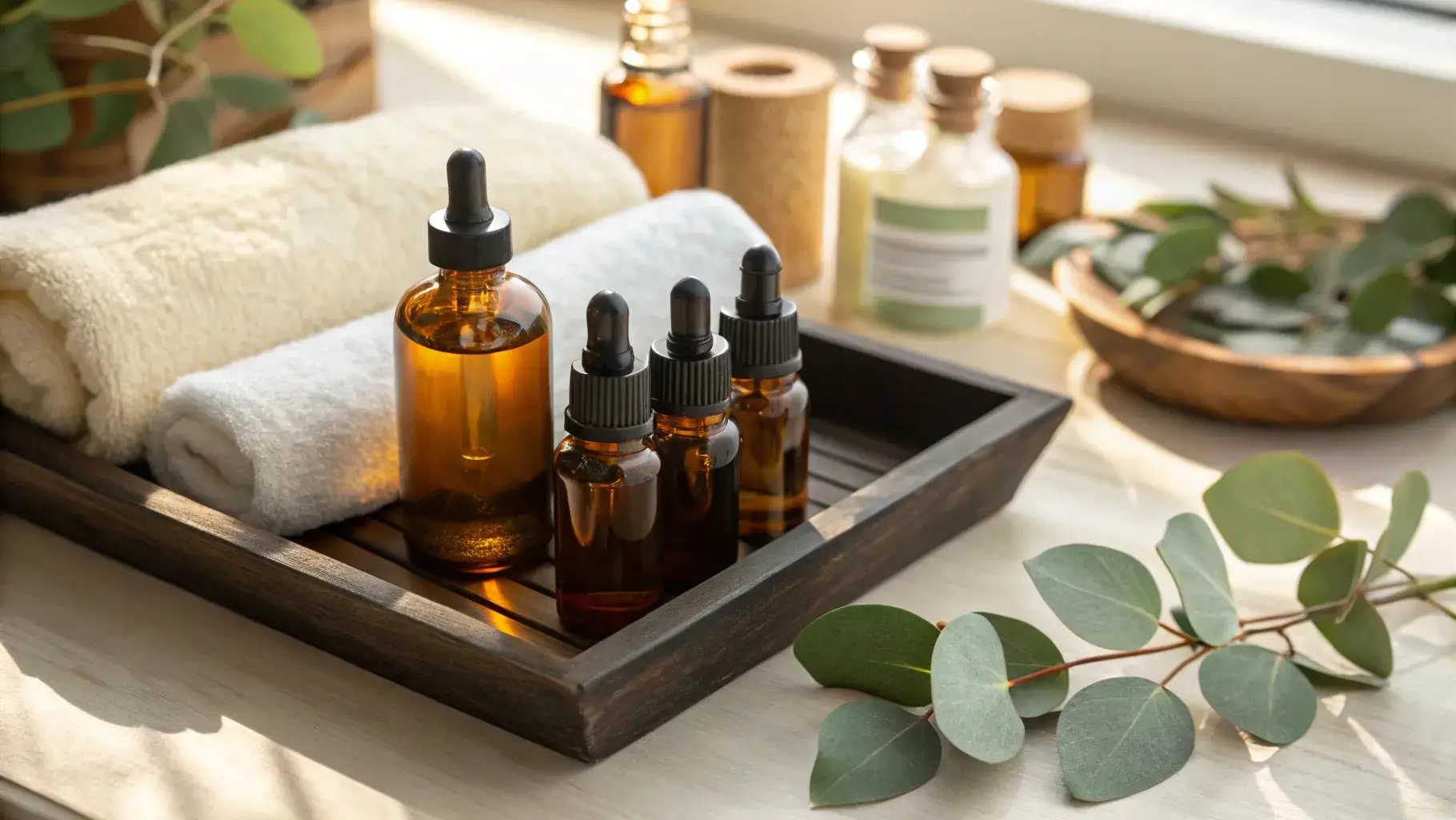 Featured carrier oil massage