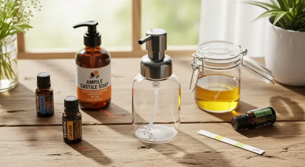 Featured natural handwash