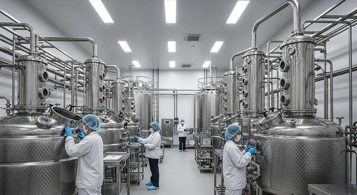 GMP and ISO certified eucalyptus oil facility