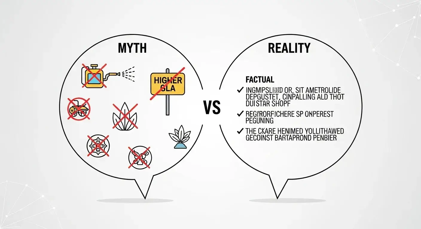 Myth vs reality evening primrose oil concept