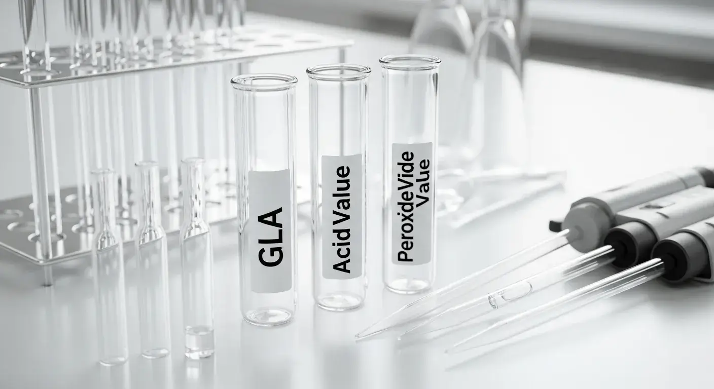 Quality testing checklist for oil