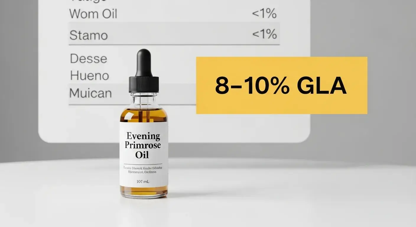 EPO bottle with GLA percentage callout