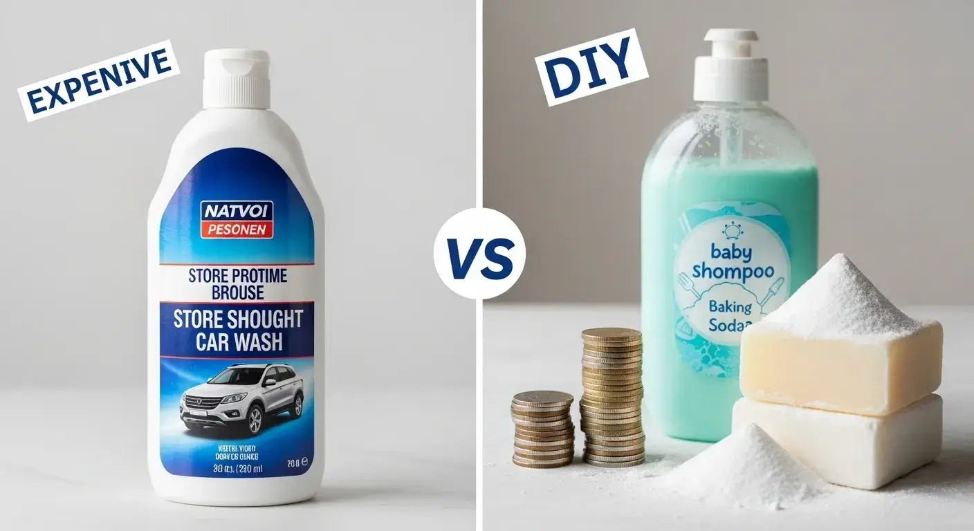 DIY car wash vs. store-bought costs