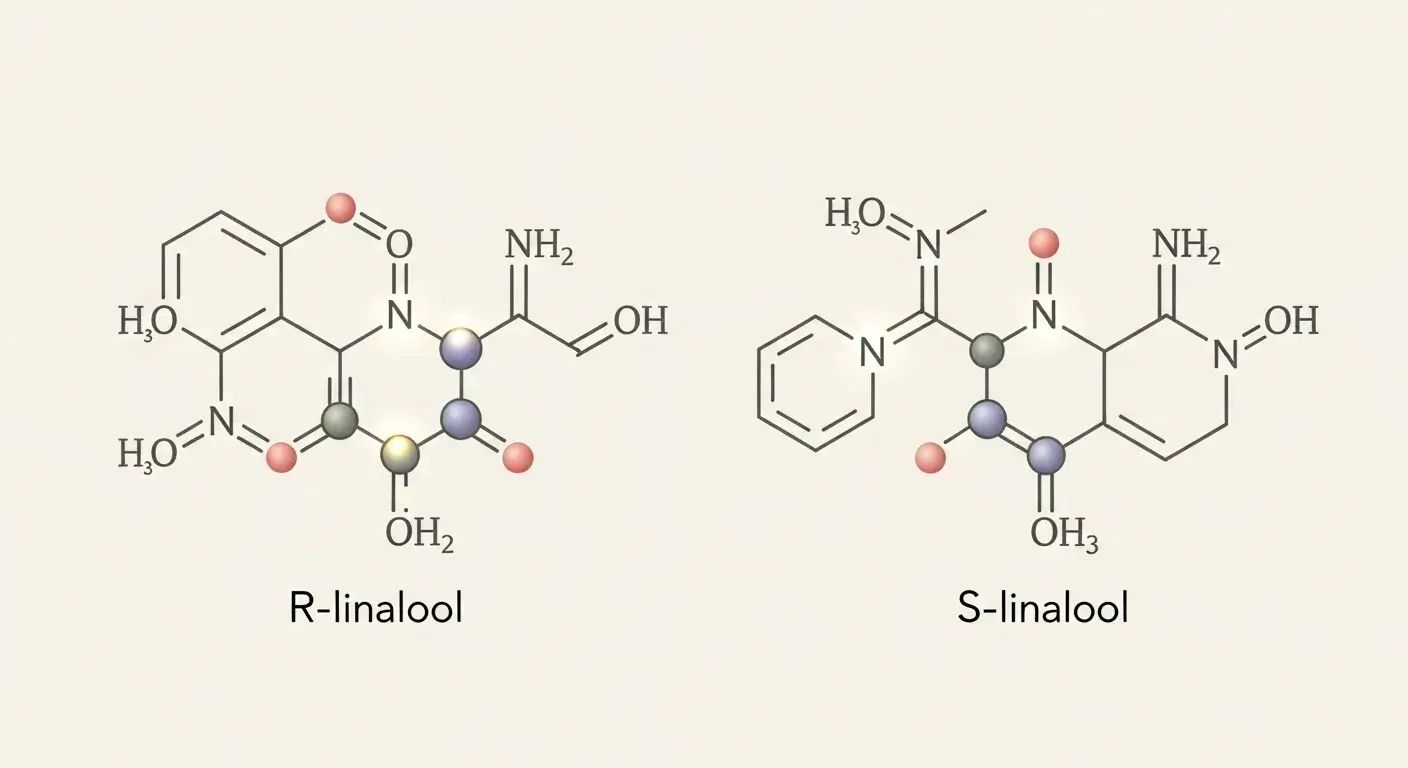 Chiral enantiomers Mirror‑image molecular enantiomers
