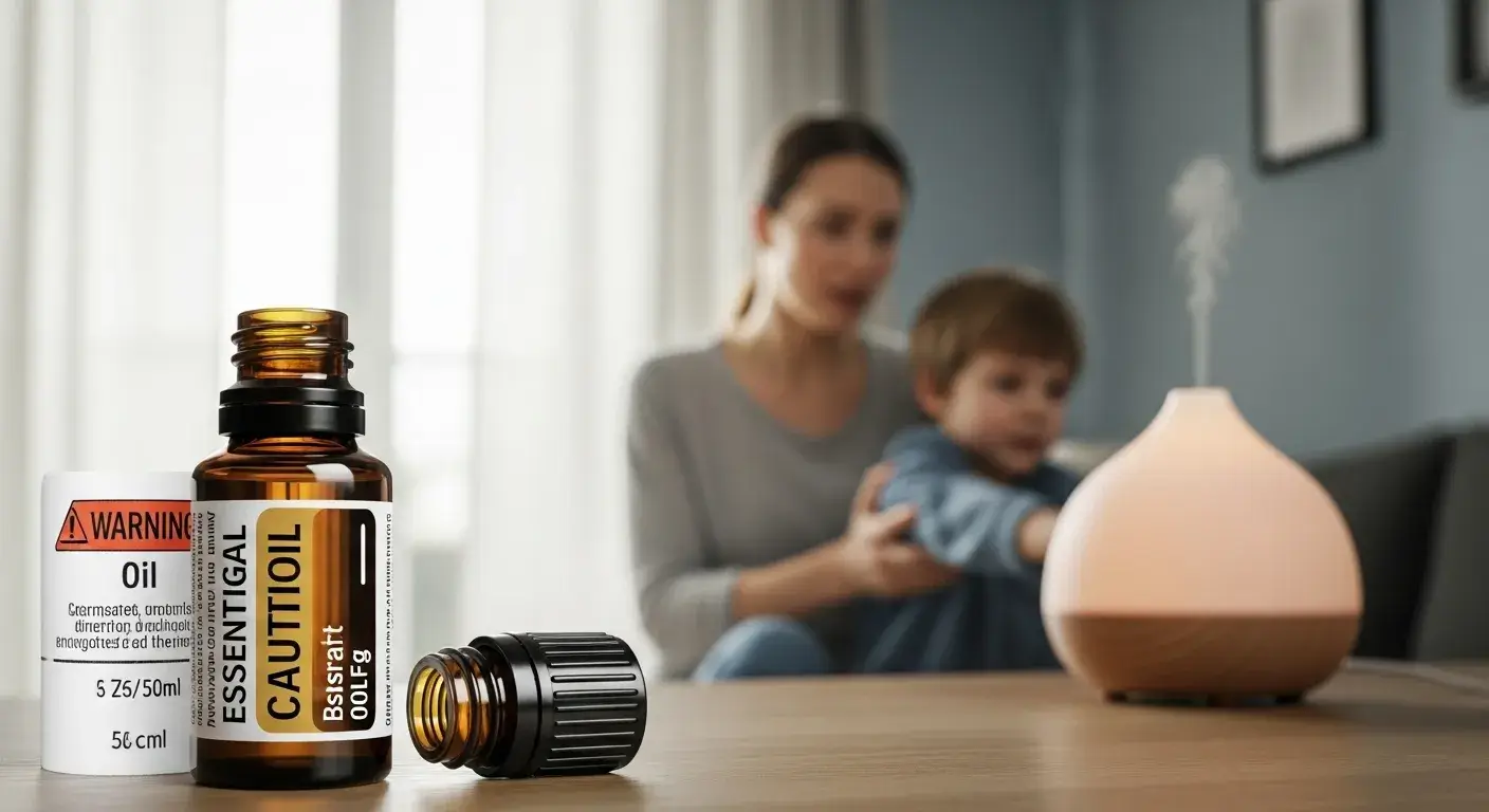 Essential oil safety risks for sensitive individuals