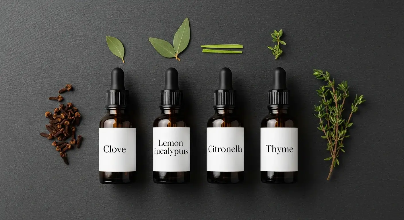 Best mosquito repelling oils Clove, lemon eucalyptus, citronella, and thyme oils ranked