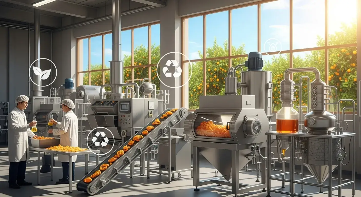 Sustainability impact Sustainable D-Limonene production from citrus waste