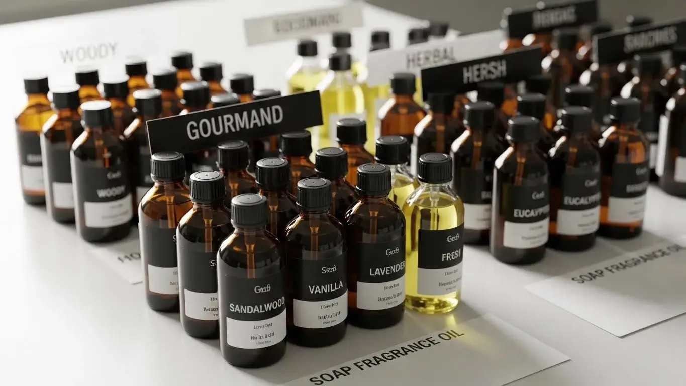 Best-performing fragrance oil categories for soap