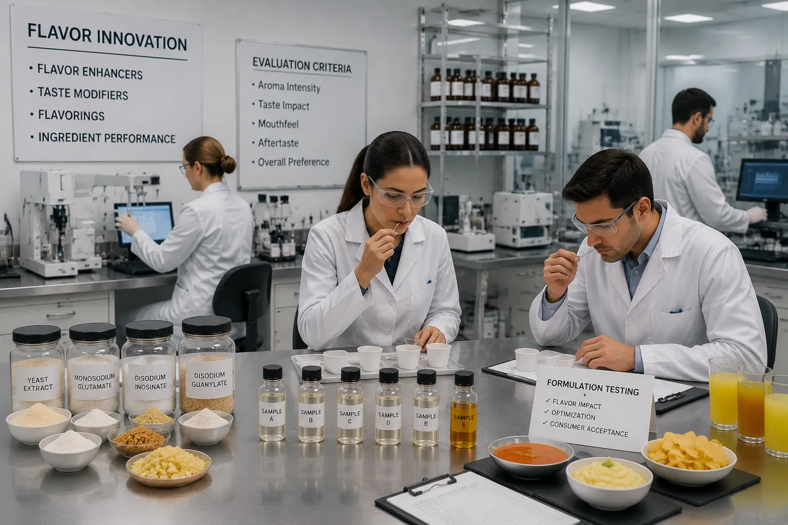 Flavor enhancer and flavor formulation testing