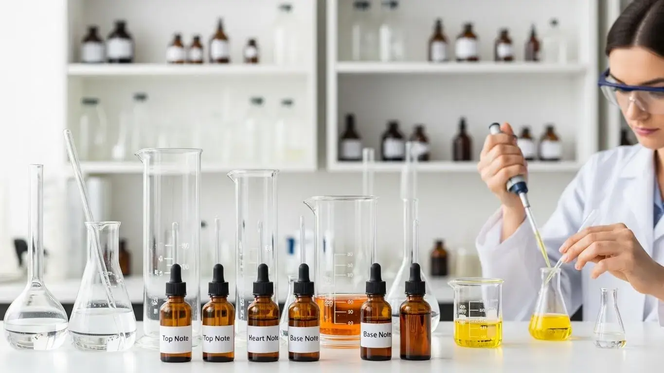 Fragrance oil blending for custom soap scents