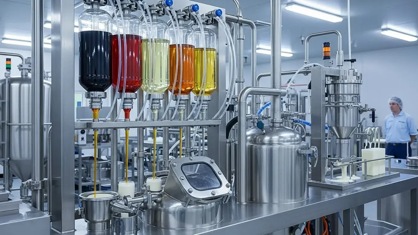 Natural flavors used in food manufacturing applications