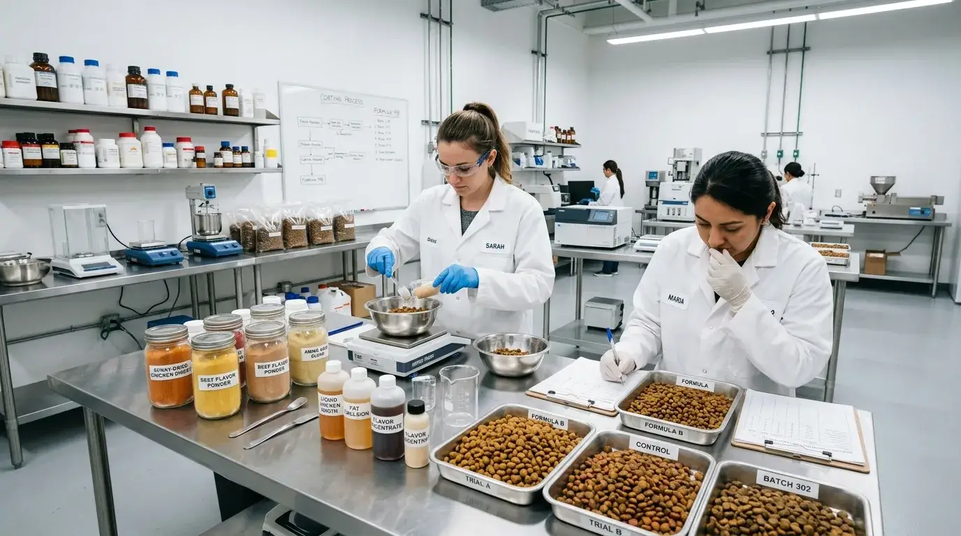 Pet Flavor R&D Pet food flavor development laboratory