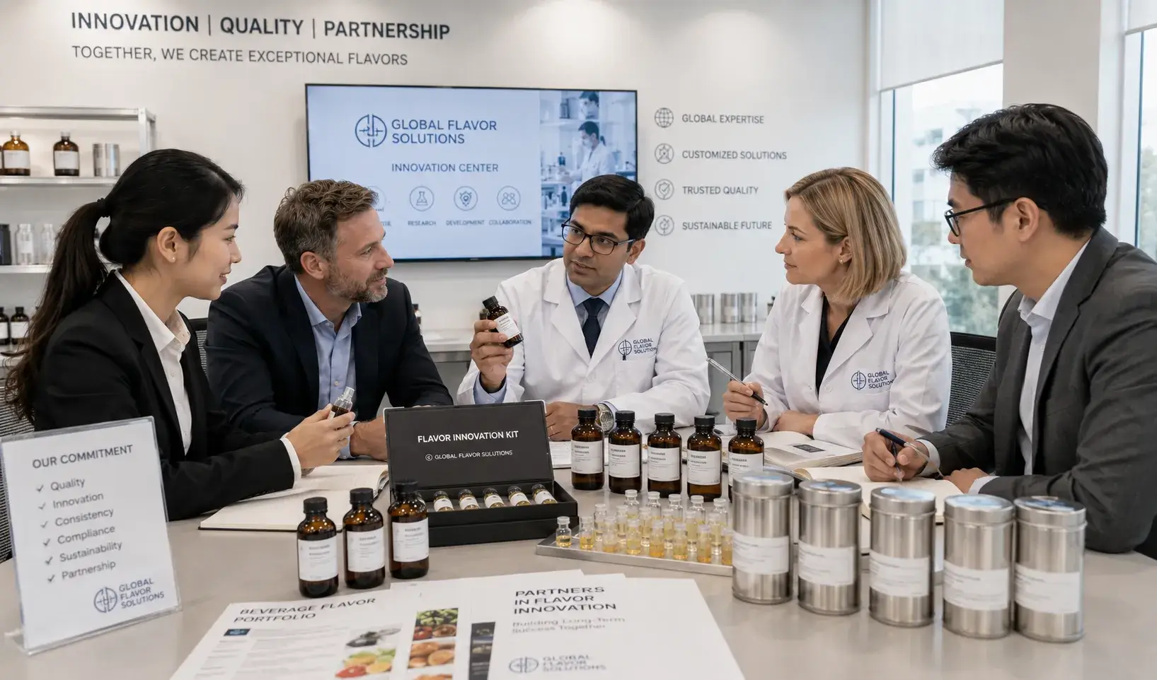 Flavor Partnership Long-term partnership between food brand and flavor manufacturer